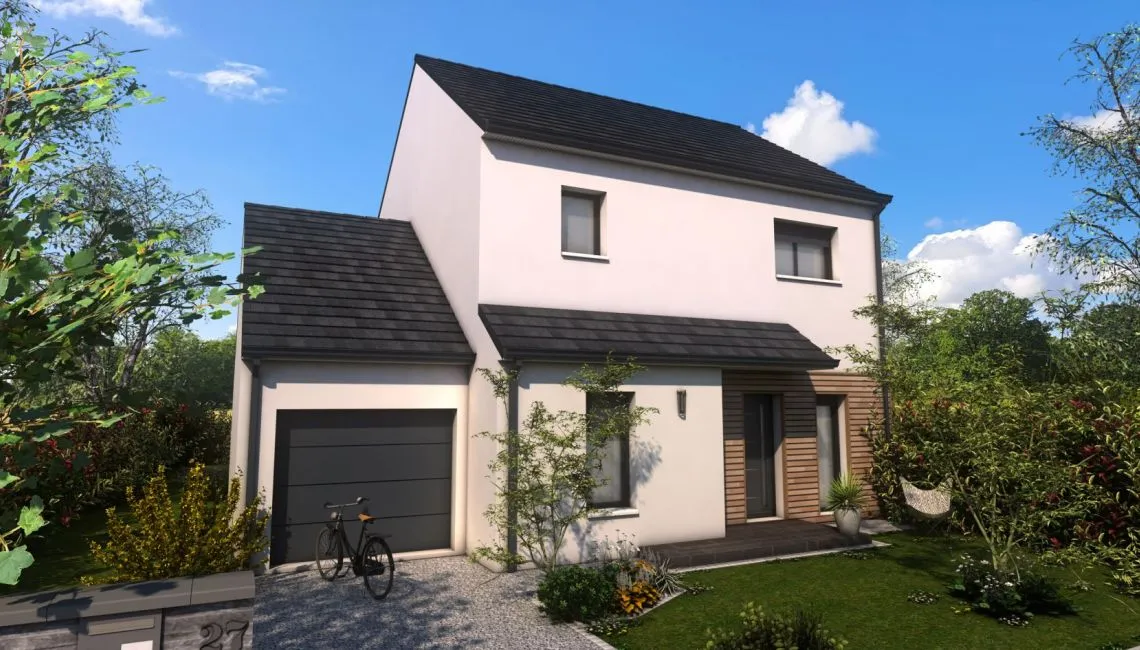 Maison 117.32 m² avec terrain à SAULGE-L'HOPITAL (49)
