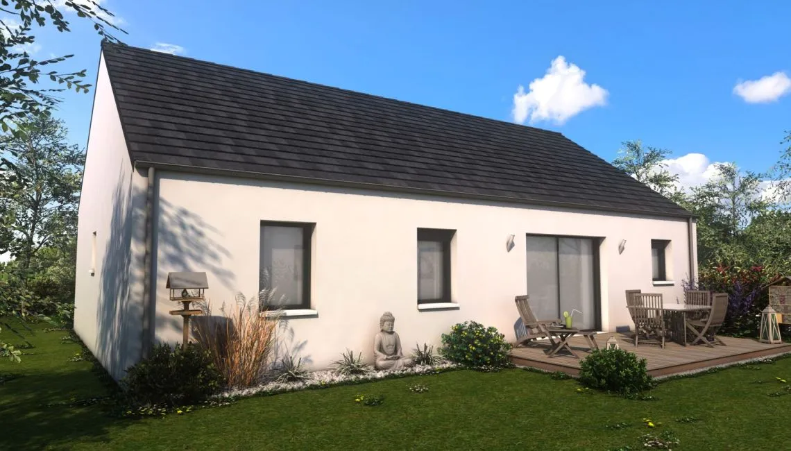Maison 80.02 m² avec terrain à PRUILLE (49)
