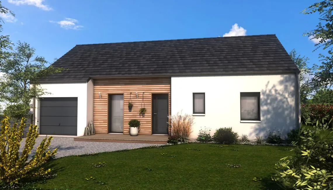 Maison 80.02 m² avec terrain à PRUILLE (49)
