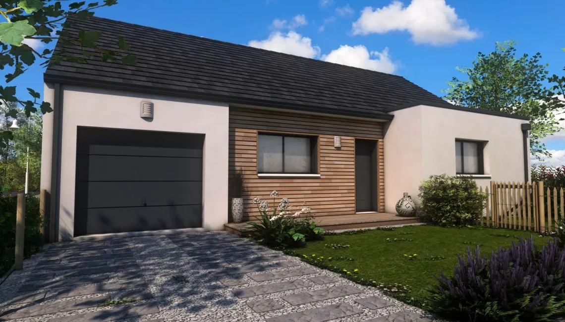 Maison 85.49 m² avec terrain à ECOUFLANT (49)
