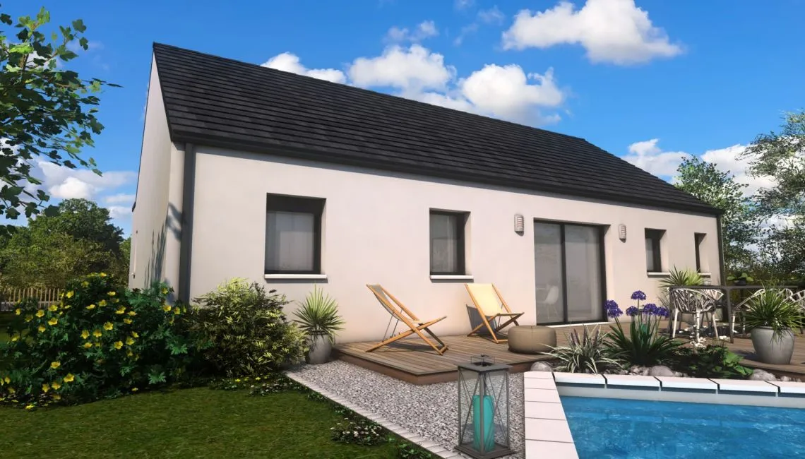 Maison 85.49 m² avec terrain à ECOUFLANT (49)
