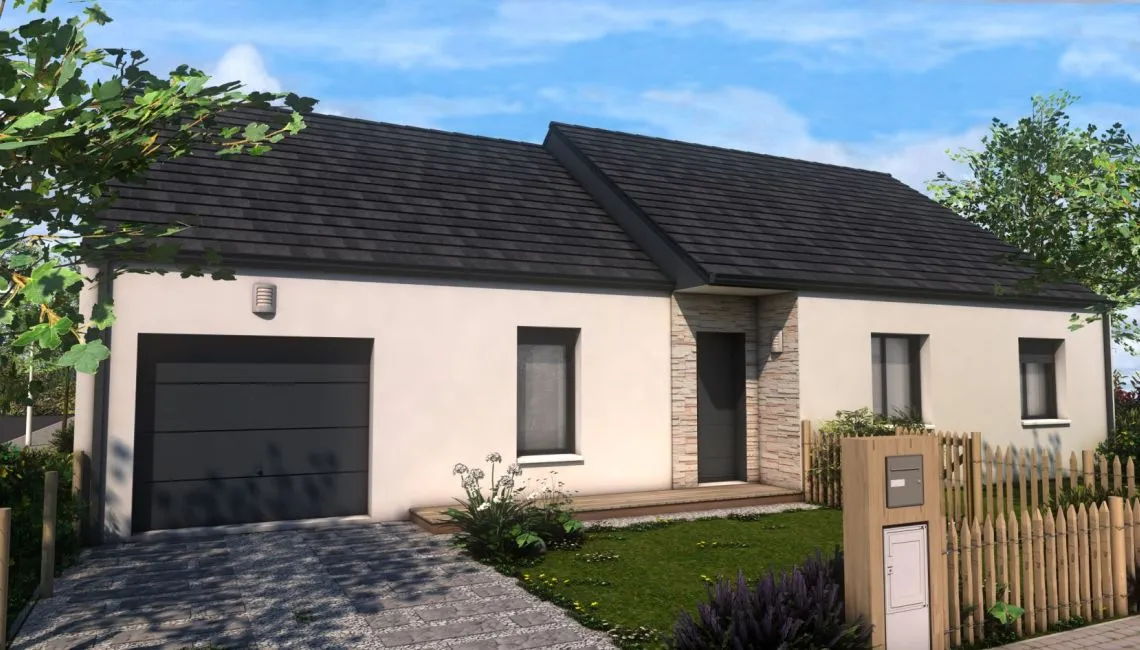 Maison 94.74 m² avec terrain à CHAMBELLAY (49)
