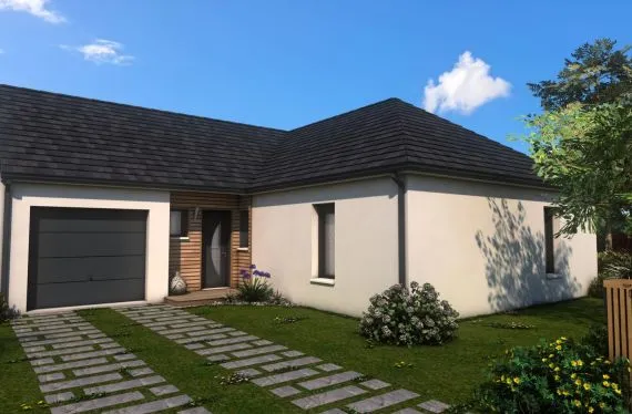 Photo maison 101&nbsp;m² sur terrain 581&nbsp;m²