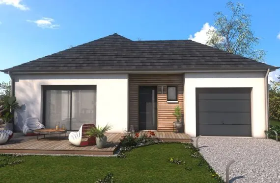 Photo maison 106&nbsp;m² sur terrain 441&nbsp;m²