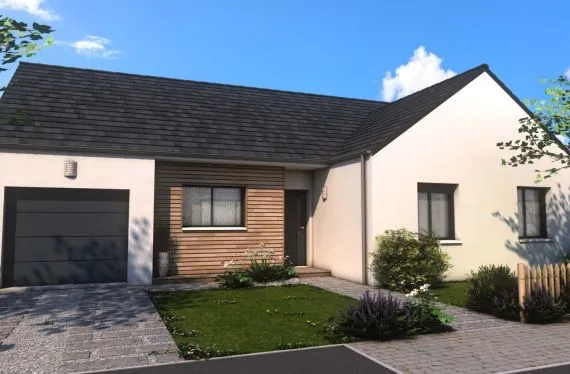 Photo maison 95&nbsp;m² sur terrain 609&nbsp;m²