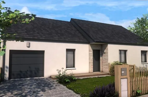 Photo maison 95&nbsp;m² sur terrain 451&nbsp;m²
